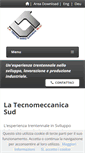 Mobile Screenshot of latecnomeccanicasud.it
